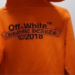 Off White & Chrome Hearts Collab Hoodie